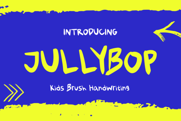 Discover Jullybop: The Playful Brush Font for Energetic Designs