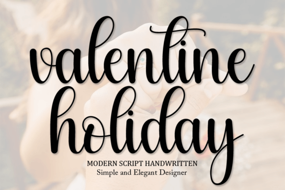 Discover the Playful Charm of the Valentine Holiday Font
