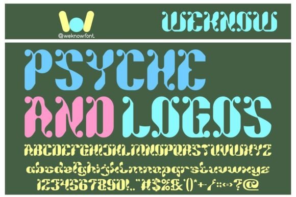 Psyche and Logos: A Font with Artistic Soul