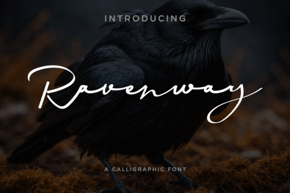 Ravenway: A Script Font with Handwritten Charm and Elegance
