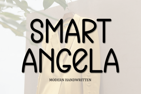 Smart Angela: A Handwritten Script for Authentic Design